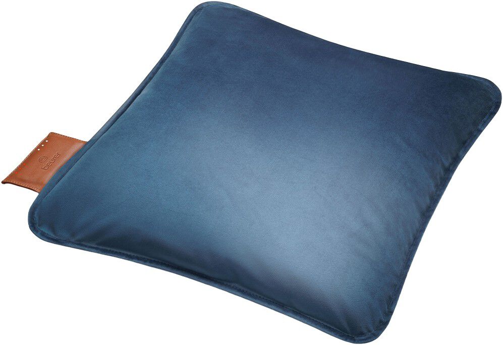 Wellbeing HK 77 NY Heaty Varmepute Obsidian Bl&aring; 45x45 cm