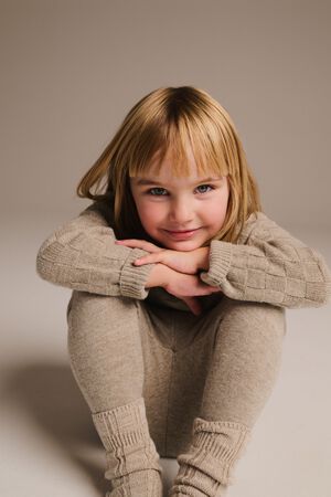 Strikka RWS wool & cashmere pullover med struktur