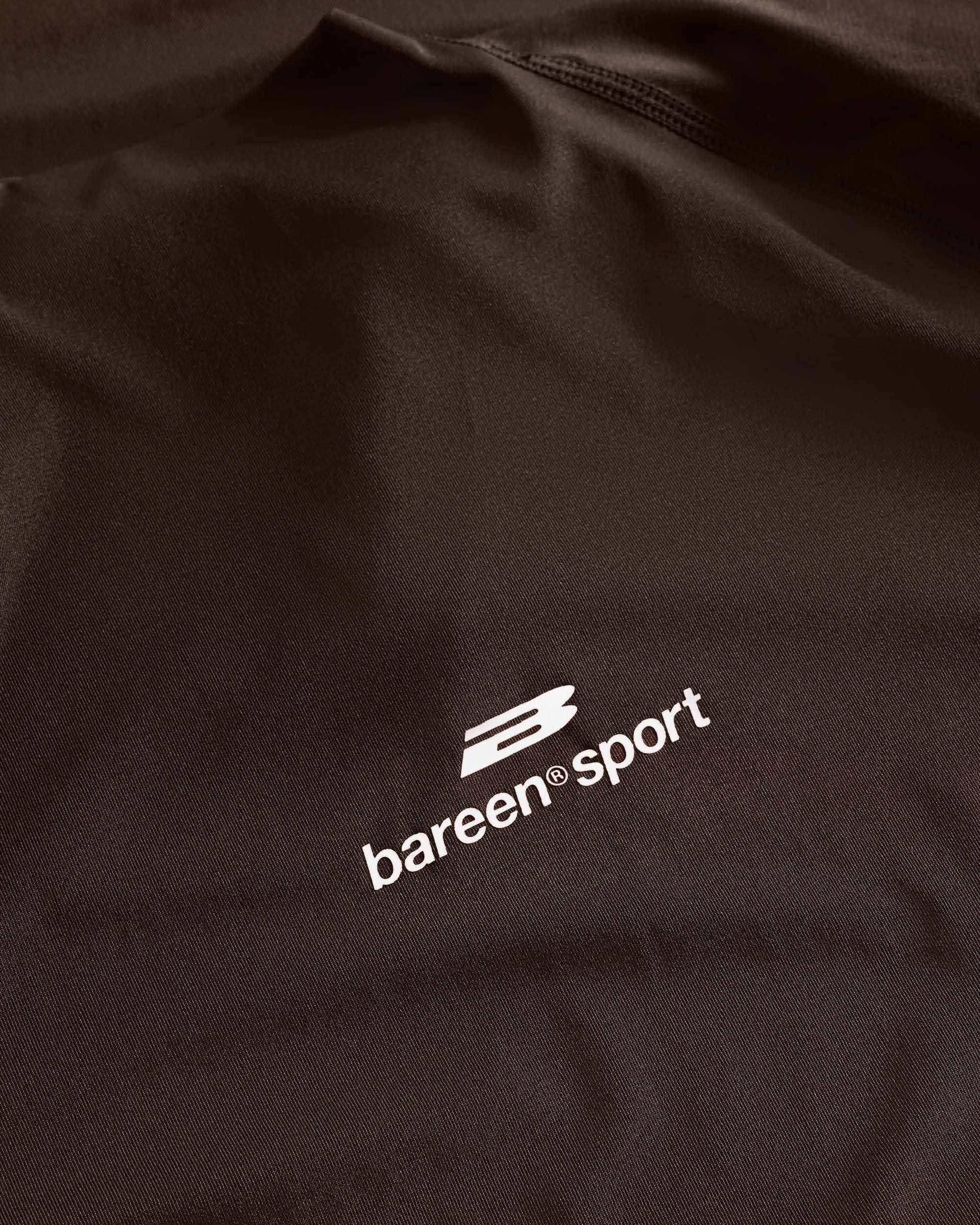 Wmns Mock Neck Stretch T-shirt