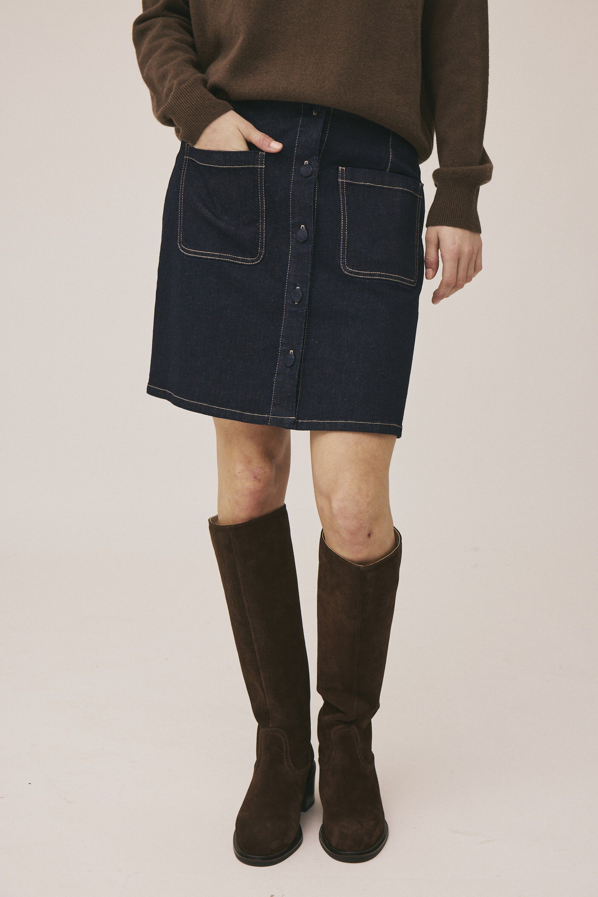 Gez 1 Mini Skirt - 100% Cotton GOTS
