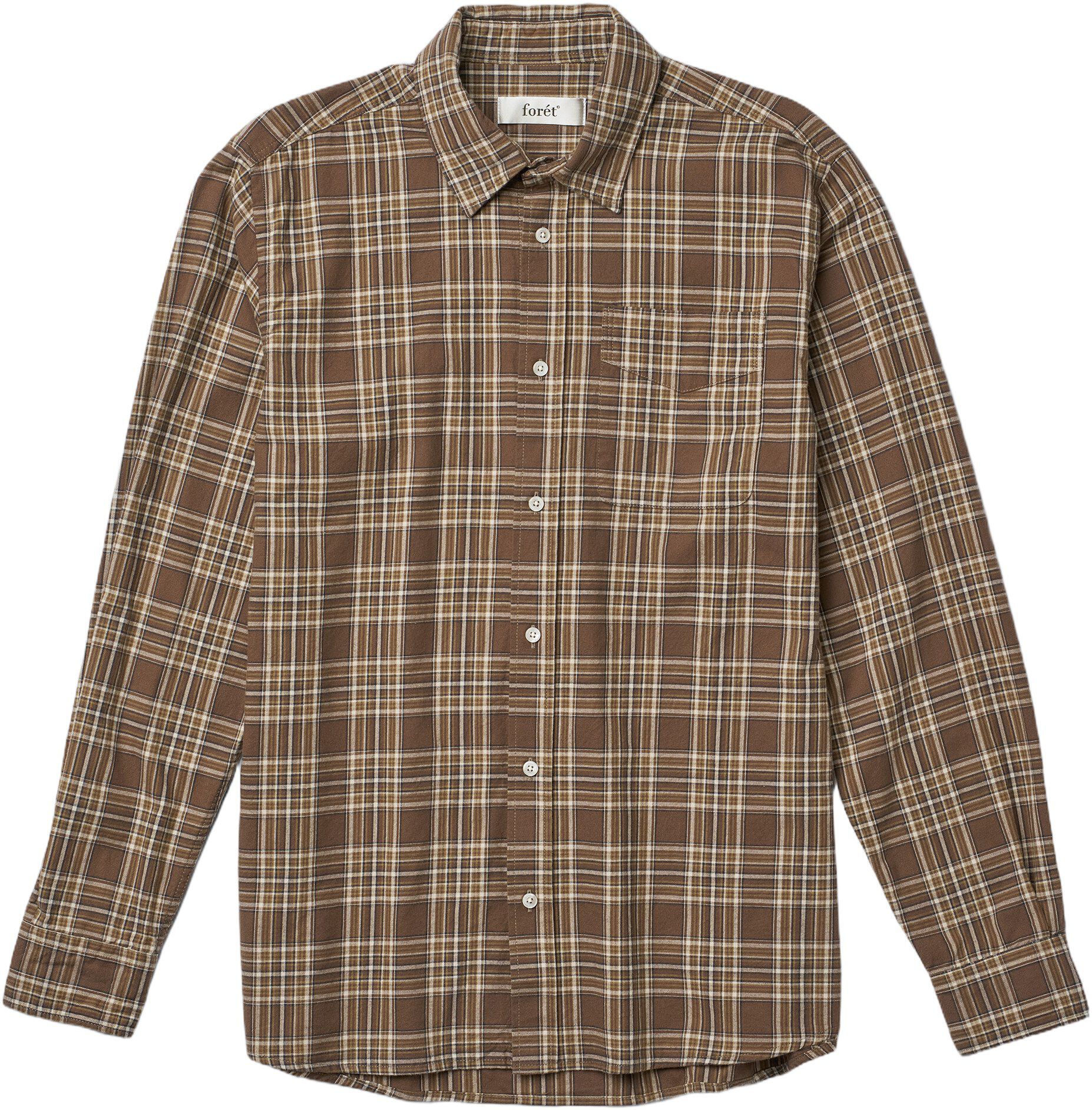 RIDGE REGULAR FIT FLANNEL SHIRT