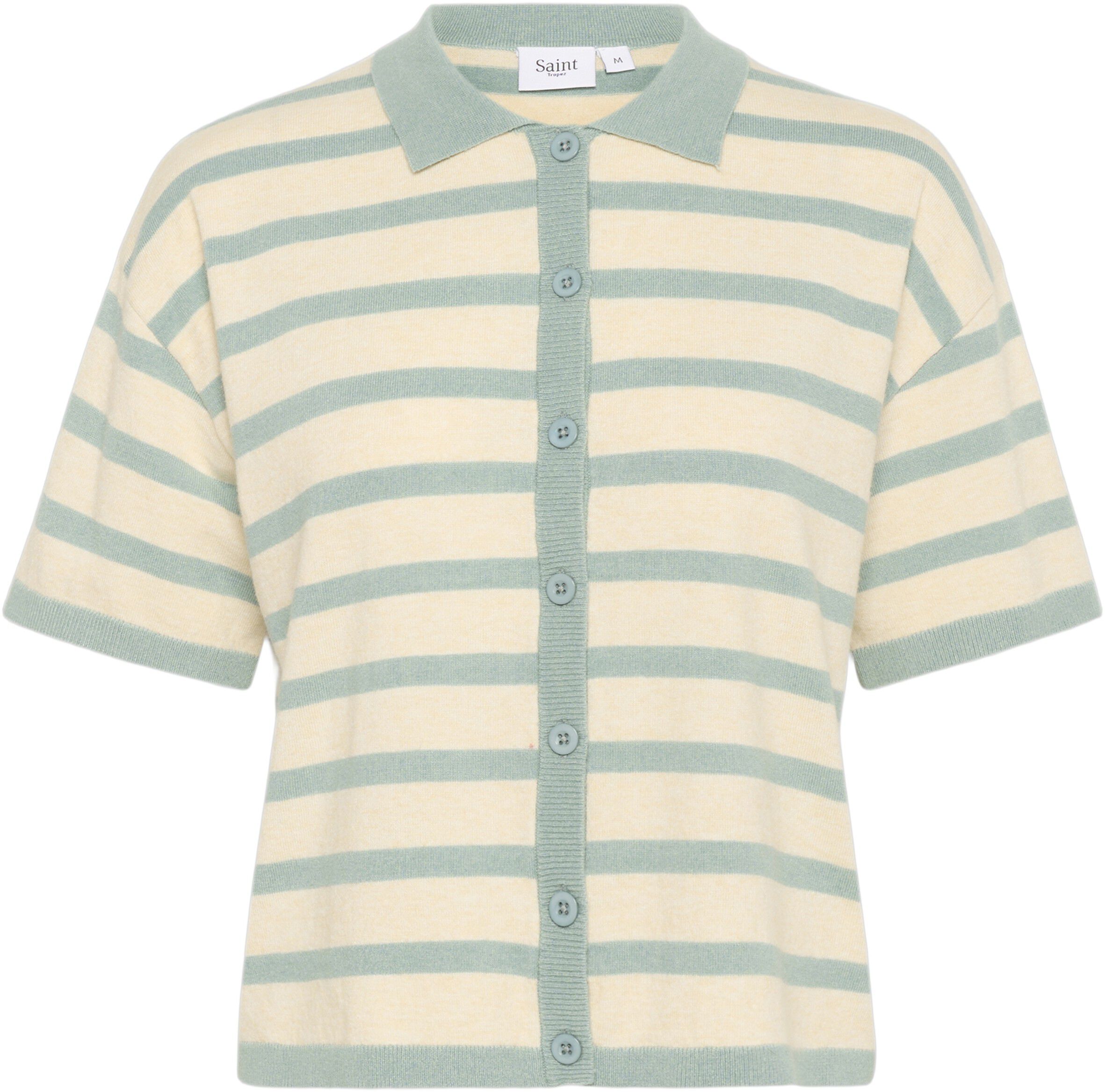 LikamSZ Striped Polo Cardigan