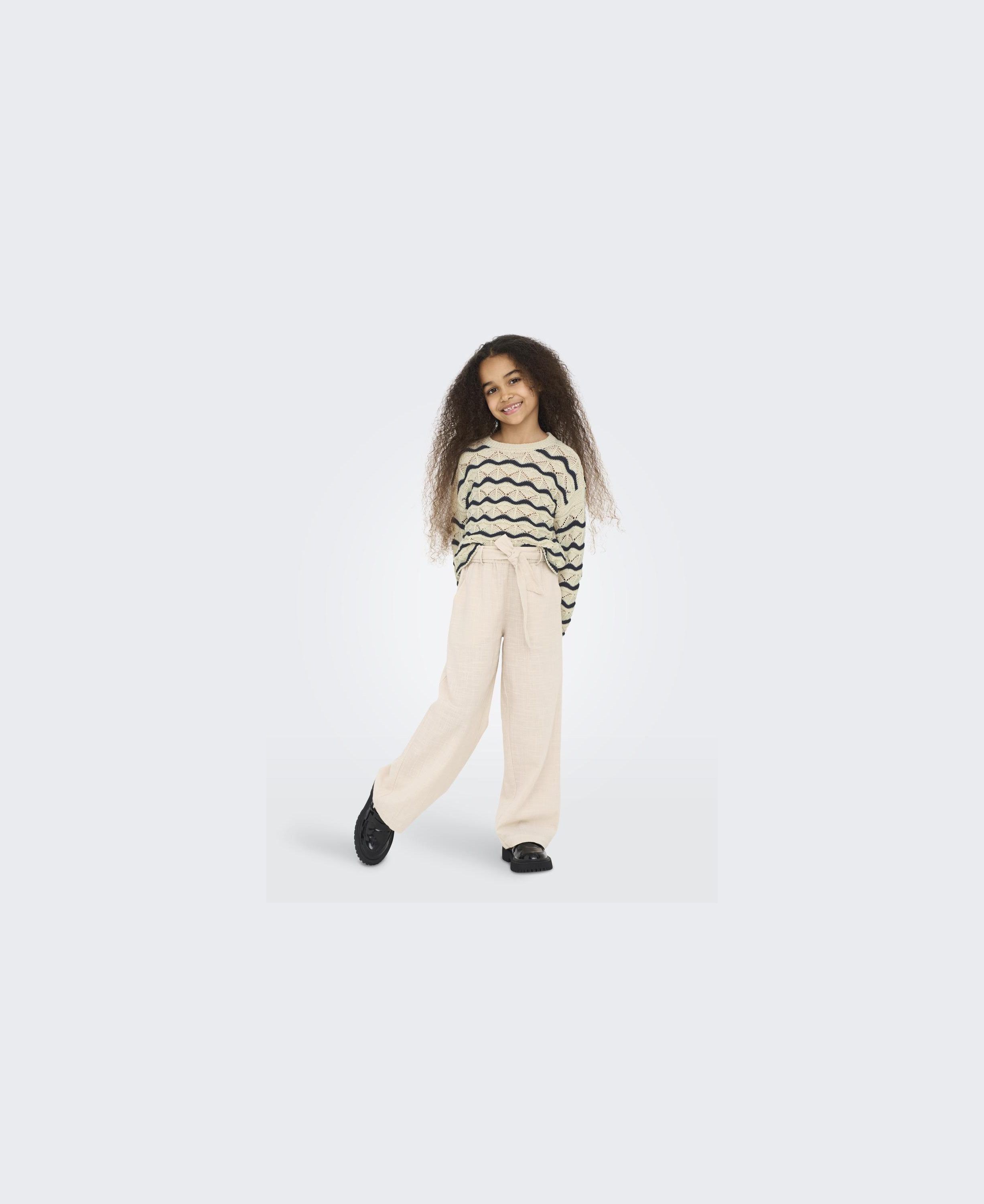 KOGDONNA LS O-NECK STRIPE STRUCTURE