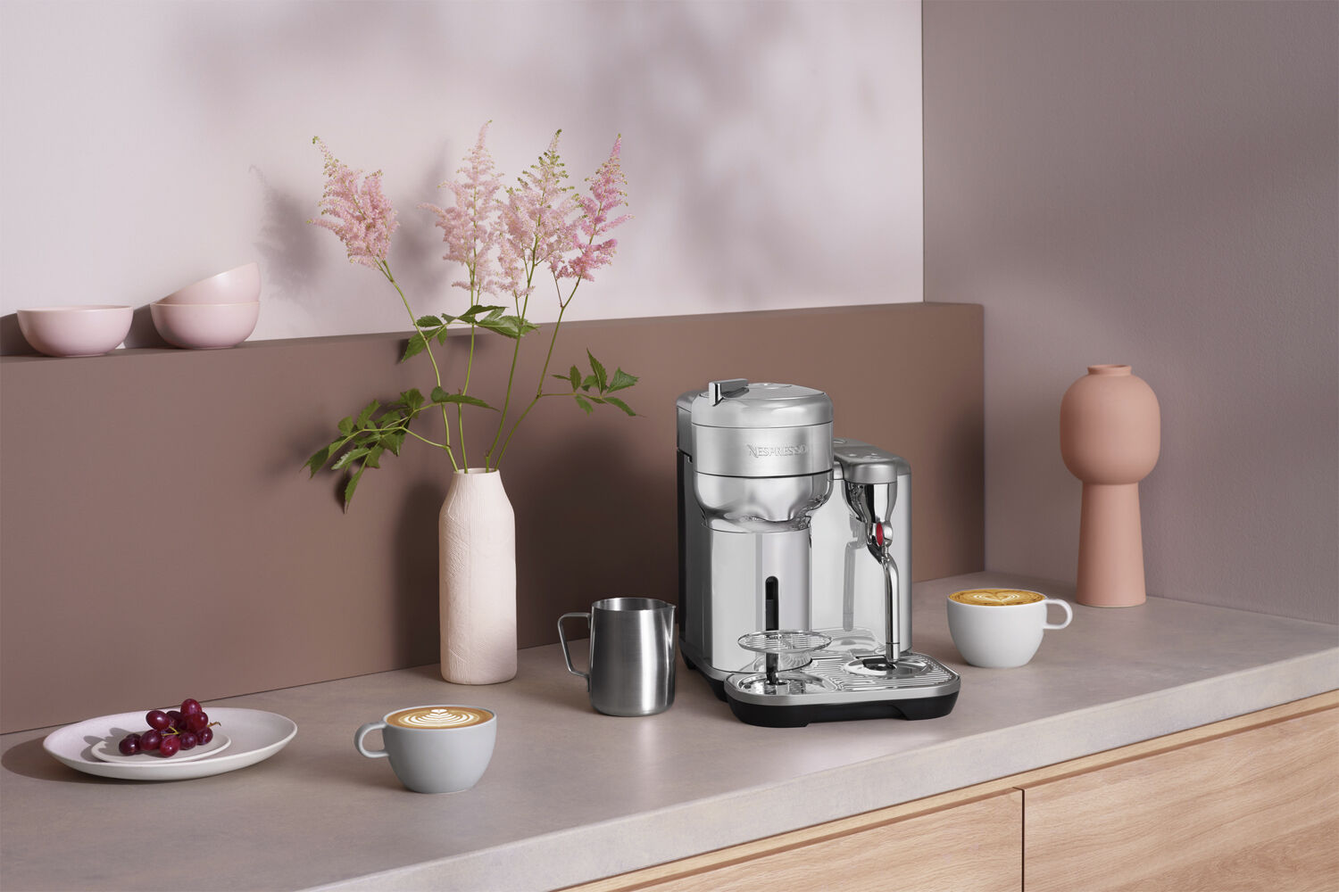 The Vertuo Creatista Brushed Stainless Steel