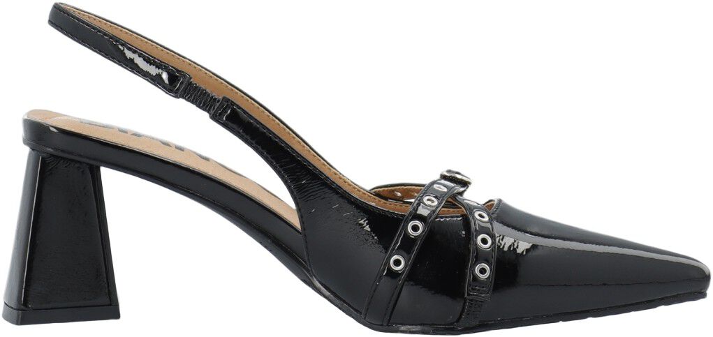 BIAMARALYN Buckle Slingback Faux Leather
