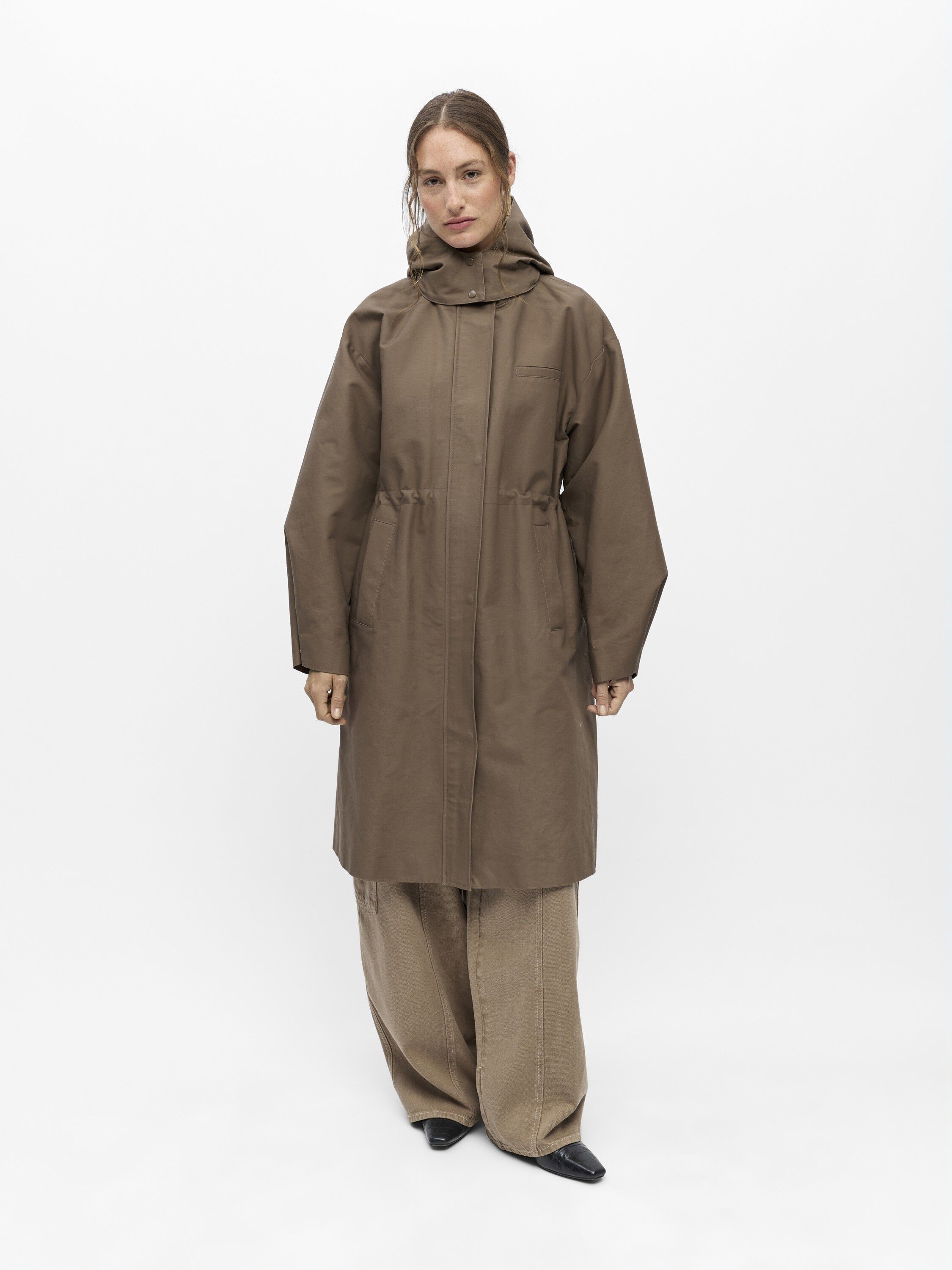 Objgerda L/S Lo Long Coat Noos
