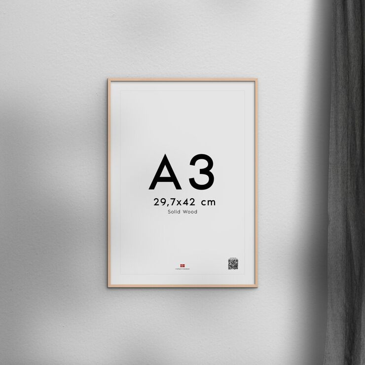 Poster&Frame - Rosa wood 50x70cm