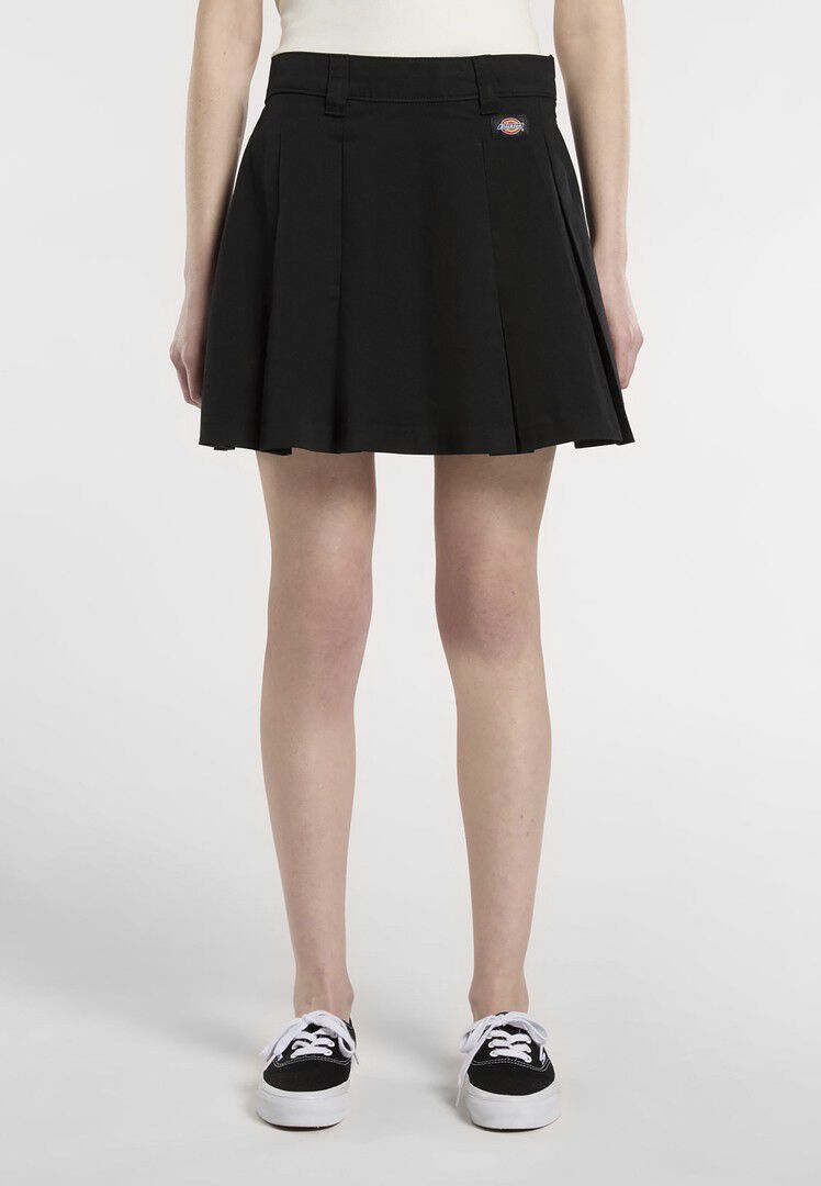 UNIONVILLE WORK SKIRT PLEATED BLACK