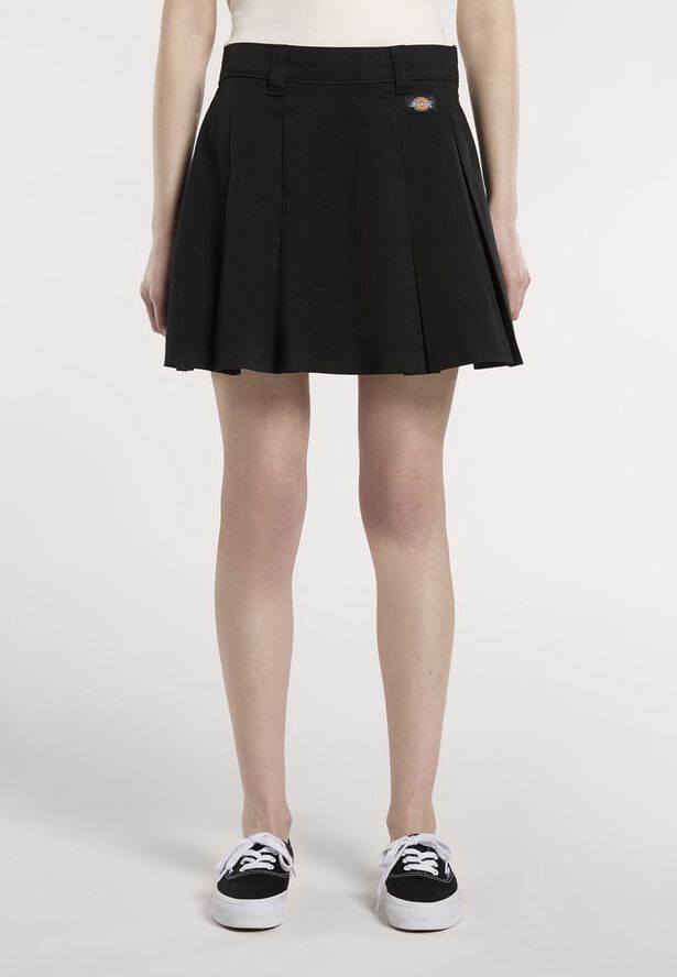 UNIONVILLE WORK SKIRT PLEATED BLACK