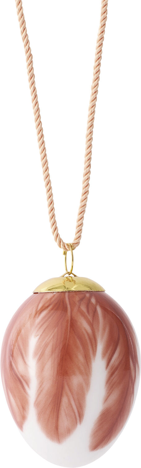 For&aring;rskollektion 2025 &aelig;g, store r&oslash;dstjertfjer, 6 cm