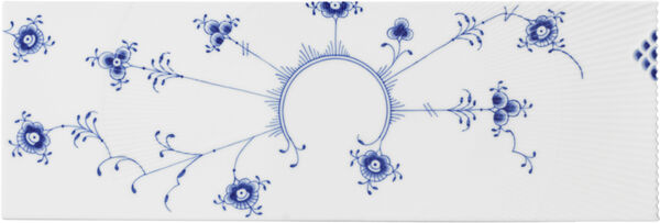 BLÅ ELEMENTS SERVERINGSBRÆT 12 X 36 CM