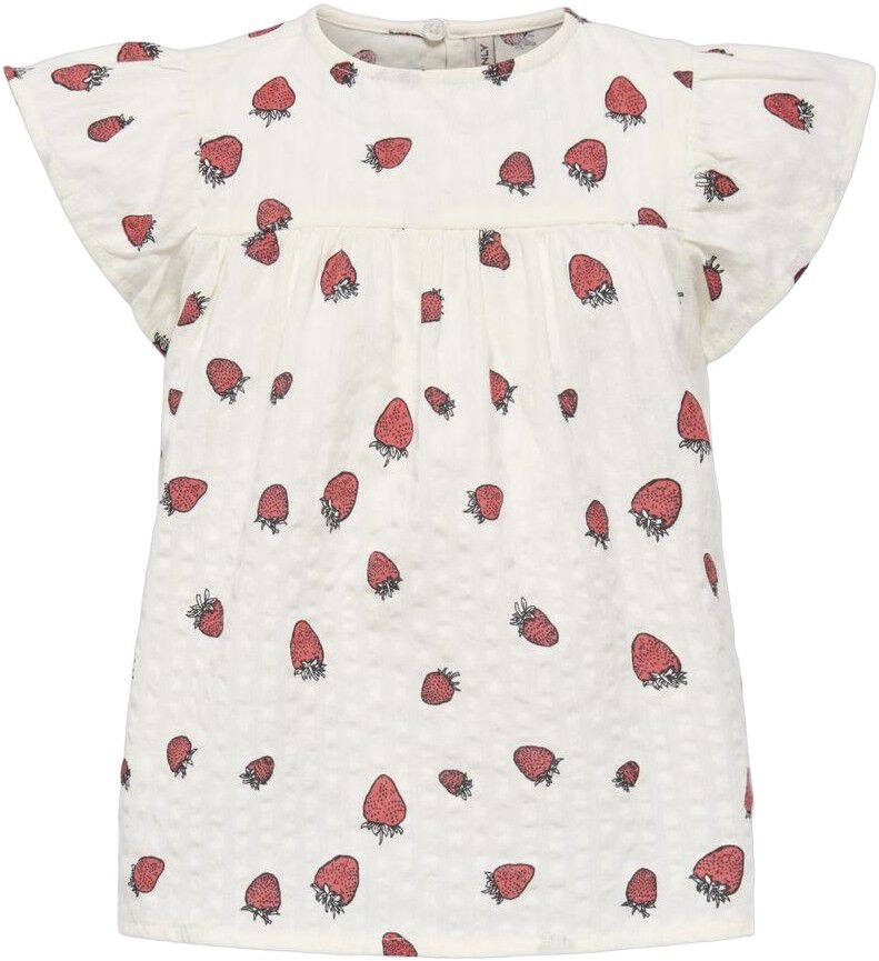 Kmgfina Cerise Ss Top Aop Wvn