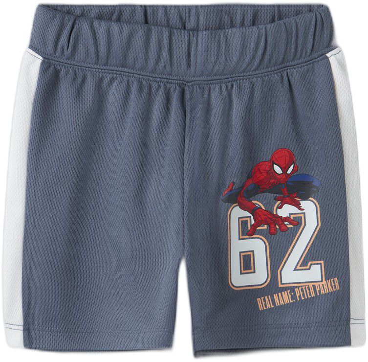 Nmmanri Spider Nreg Long Poly Shorts Mar