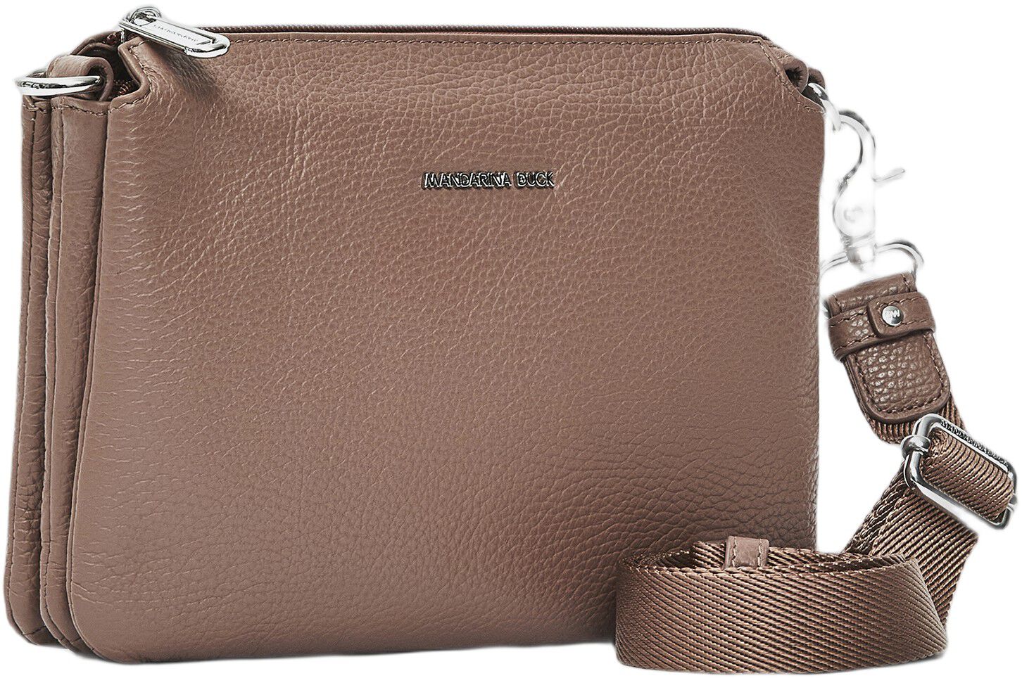 MELLOW LEATHER POCHETTE / WINTER ROSE