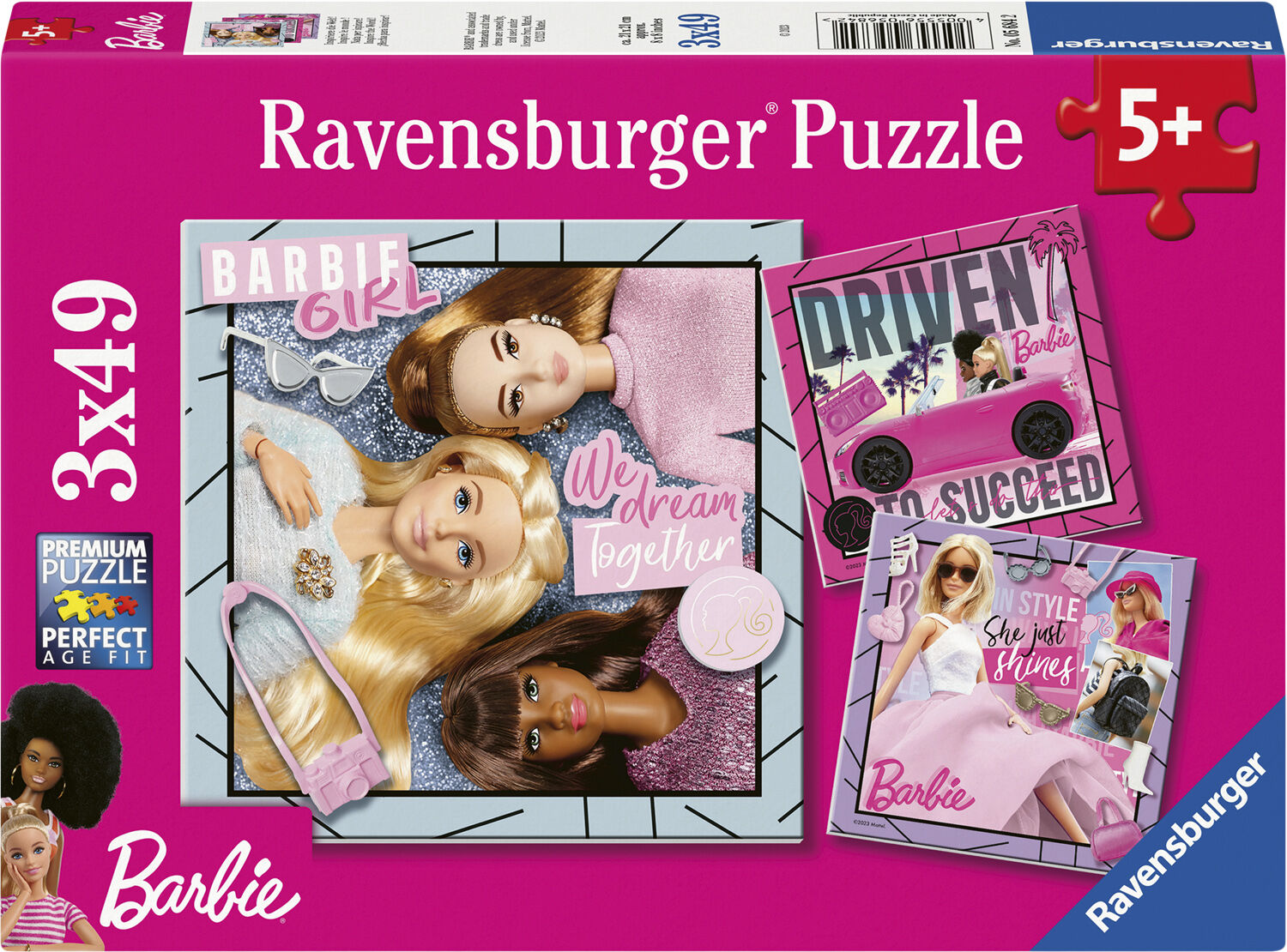 Ravnsburger 3*49 brikker ass