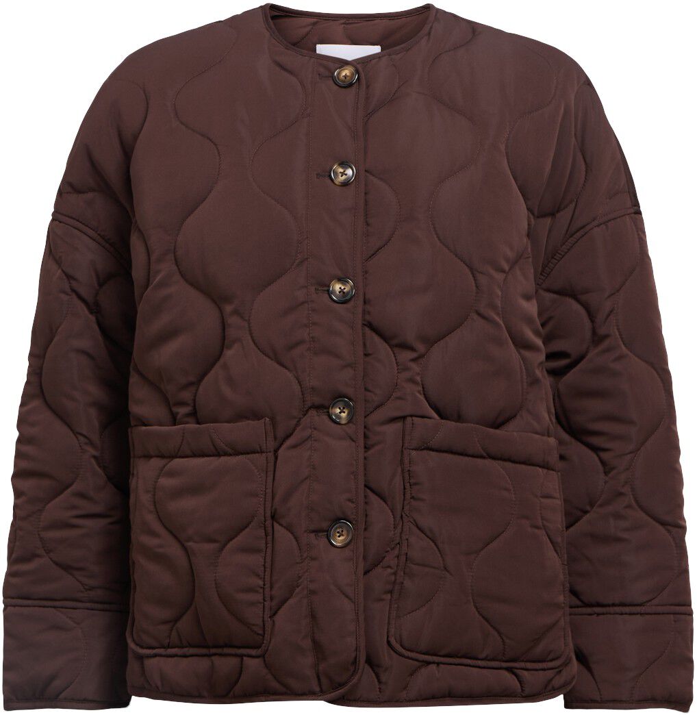 Objallie Ls Lo Quilted Jacket Noos