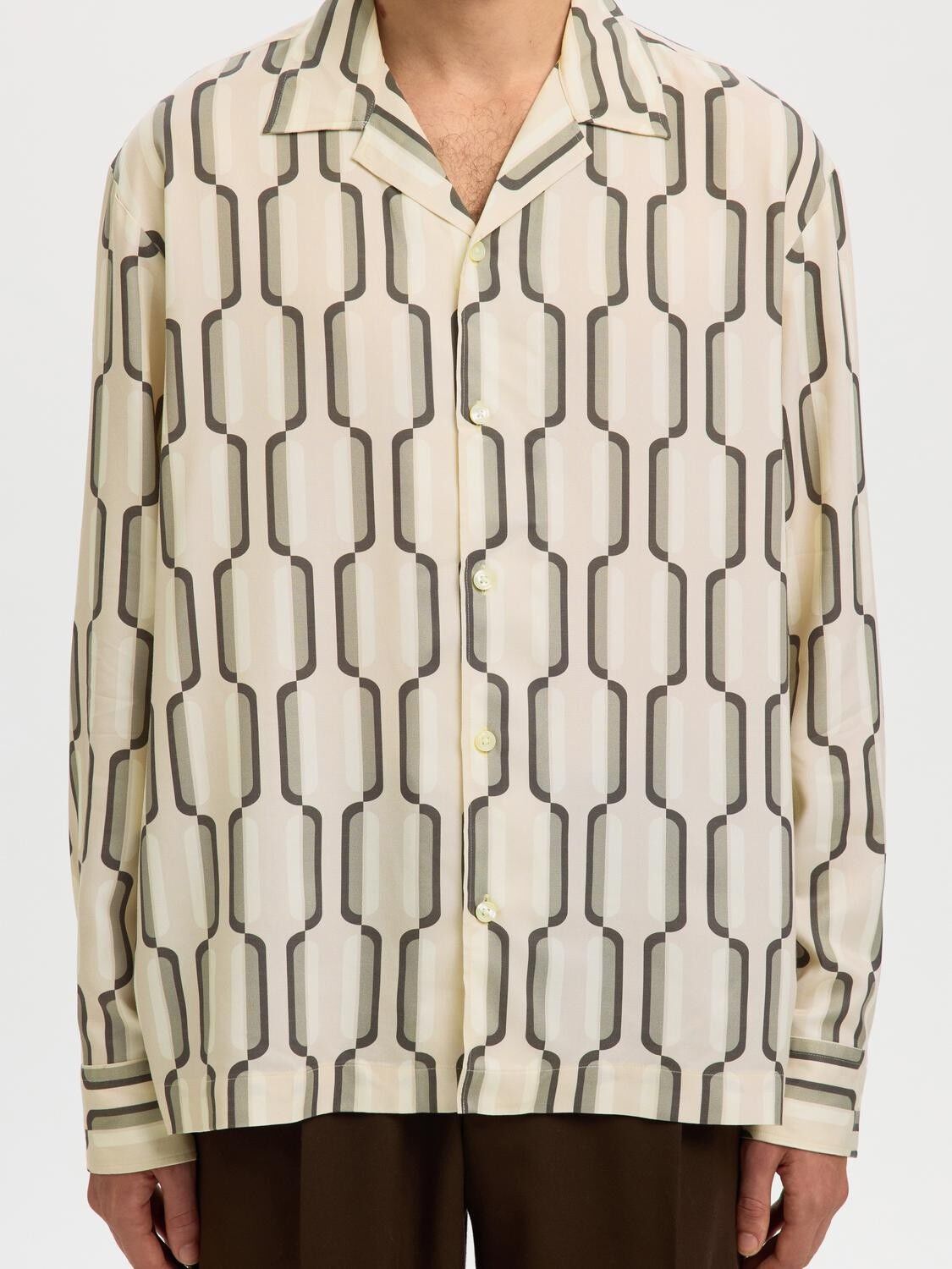 SLHRLXAXEL AOP LS SHIRT