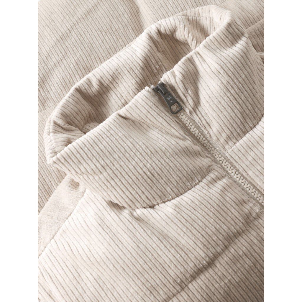 Corduroy puffer vest