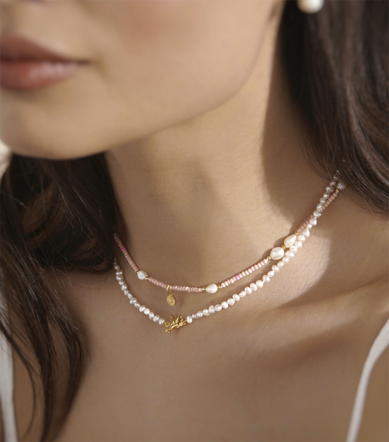 Global Goal # 16 Peace Beaded Necklace