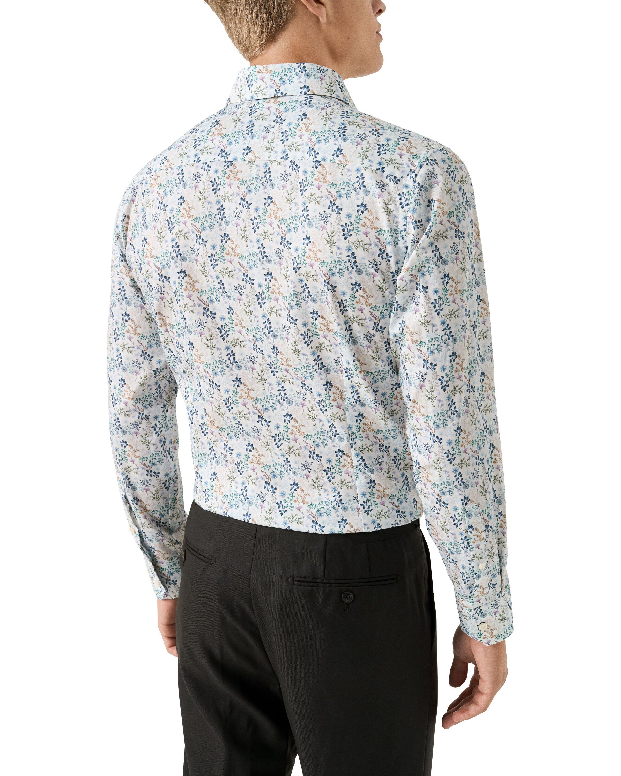 Slim Fit Floral Twill Shirt