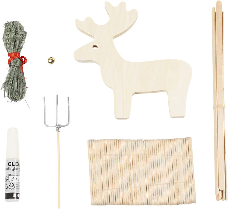 Mini DIY Kit Nissens Dør, Rensdyr