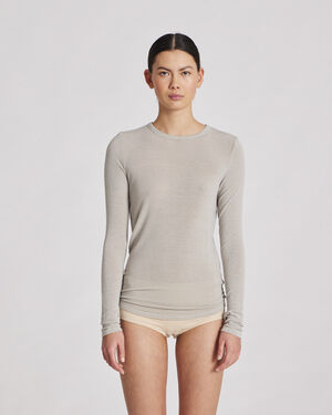 Thyra L/S Wool Top