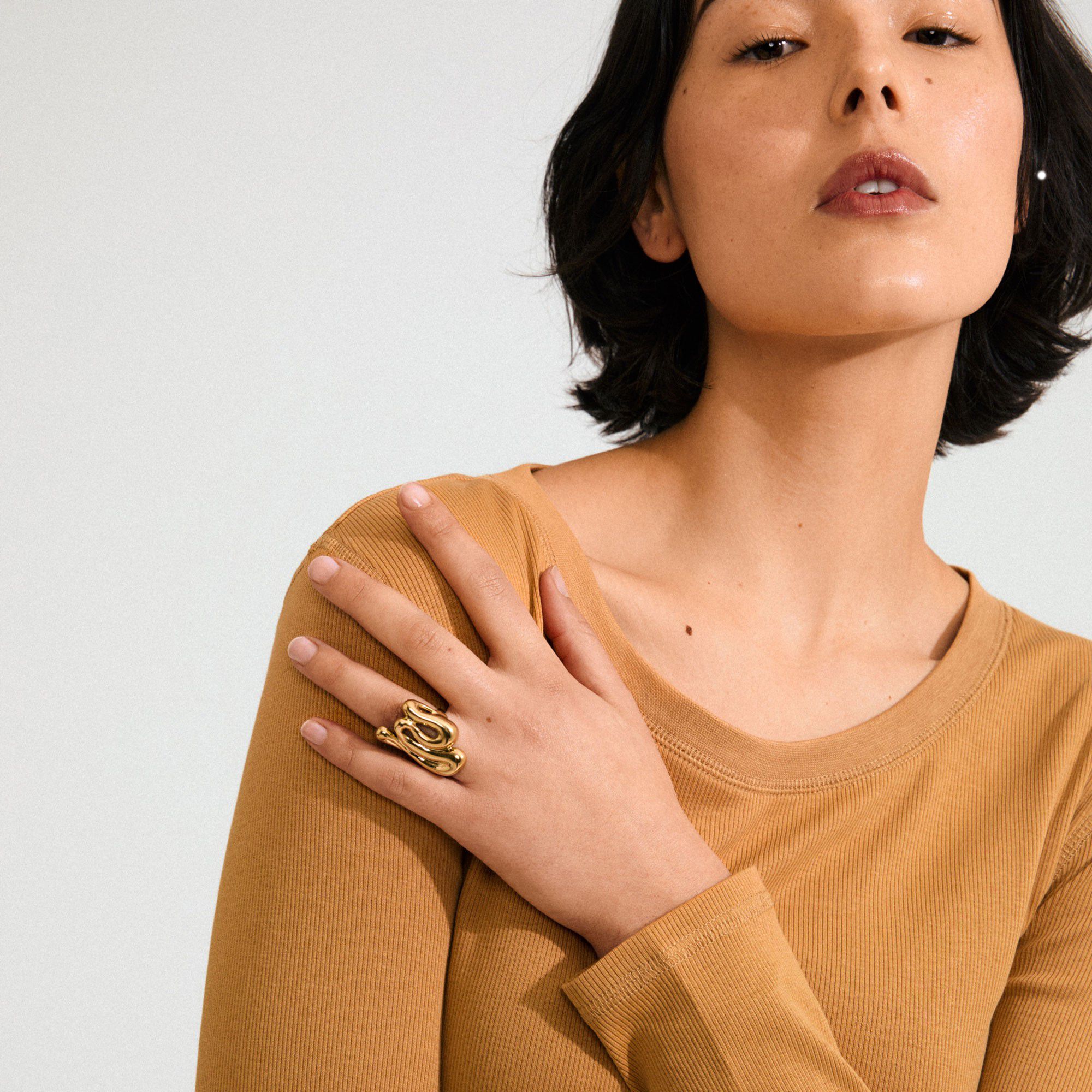 ADRIEL ring gold-plated