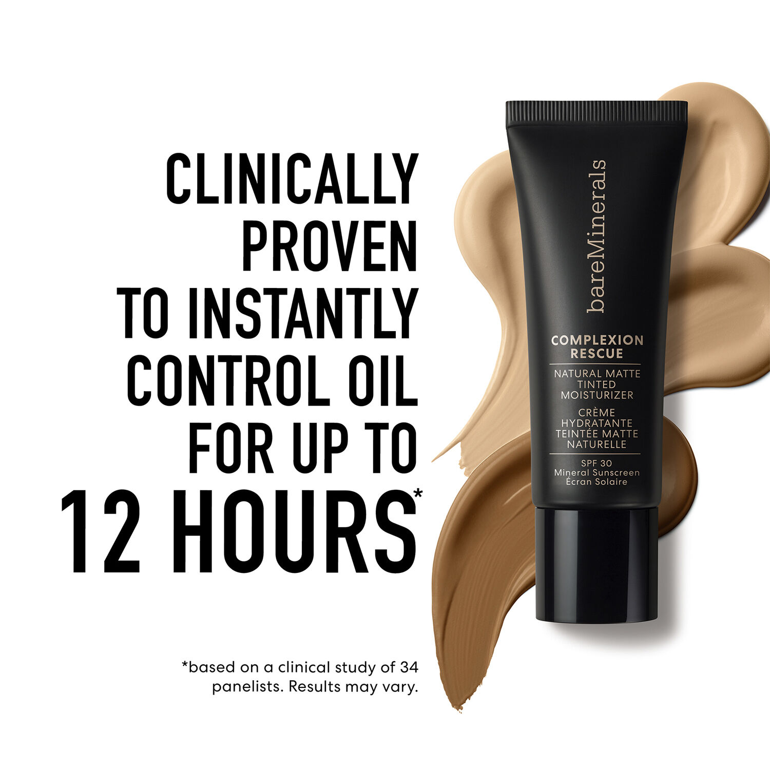 Complexion Rescue Natural Matte Tinted Moisturizer Mineral SPF 30 Ches