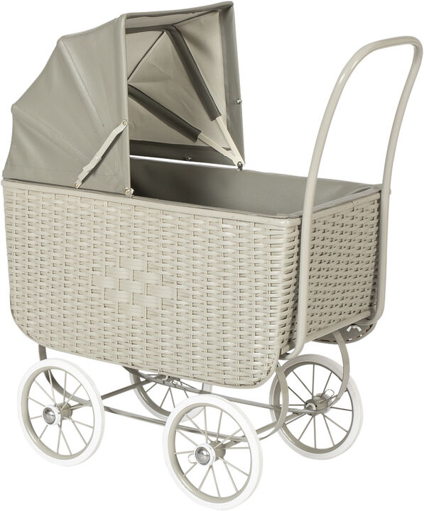 DUKKEVOGN RETRO FLET GRÅ