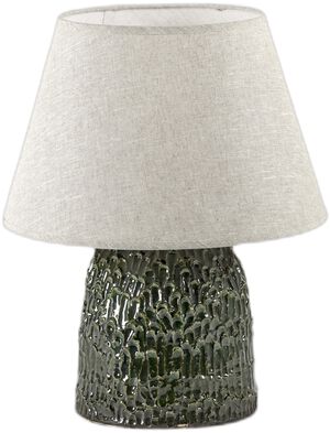 TABLE LAMP M GREEN TRONCO