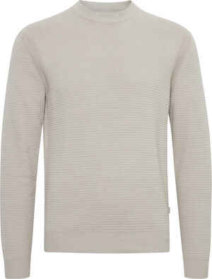 CFKARL 0065 structured crew neck kn