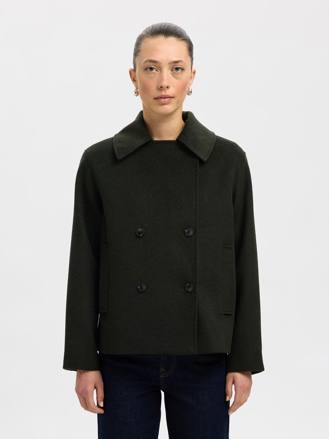 SLFALMA WOOL BLEND JACKET NOOS
