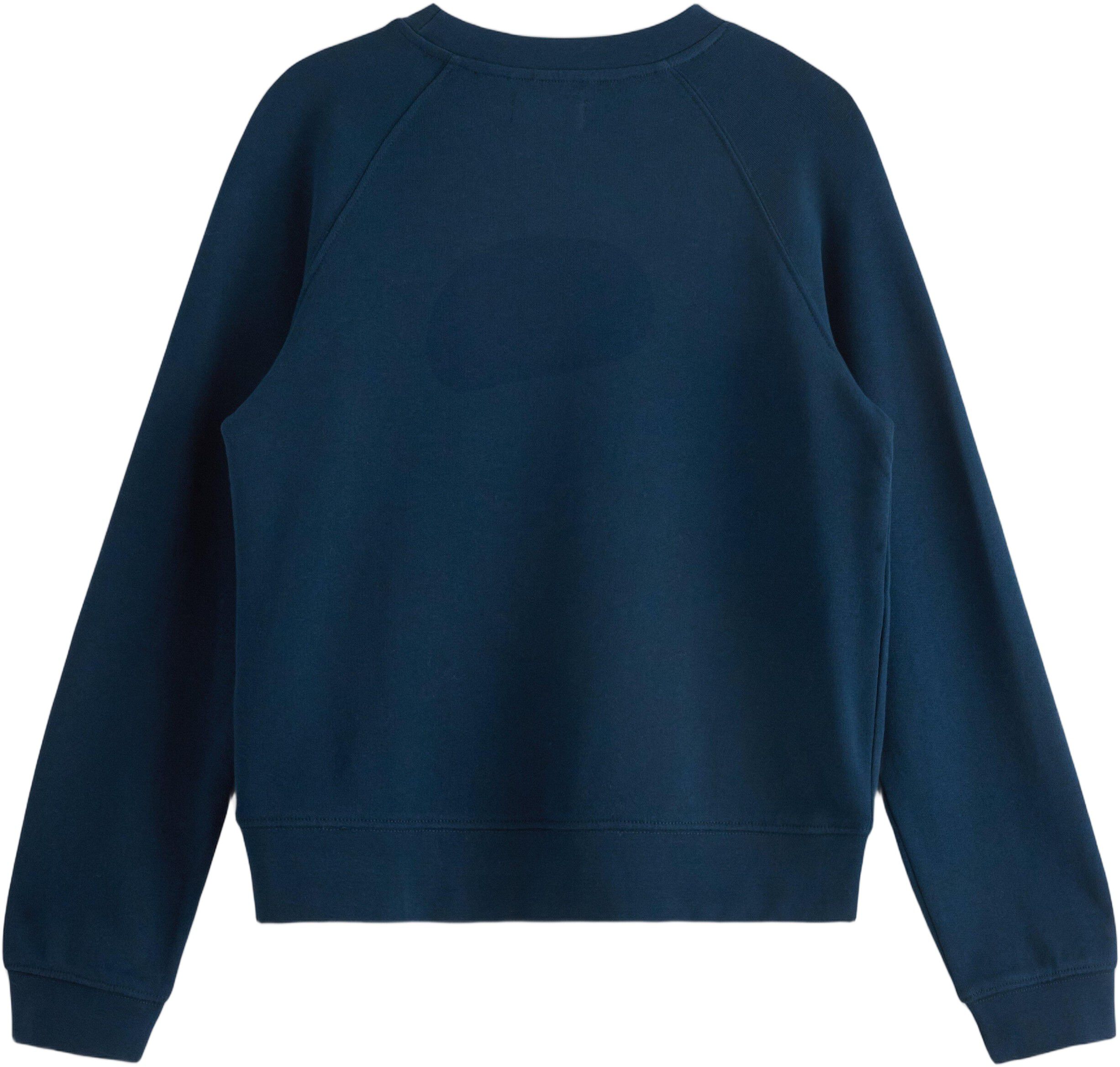 Sweatshirt i mjuk bomull med avslap