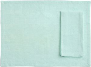 Tavolo Napkin/Placemat-Set of 4-Soft mint