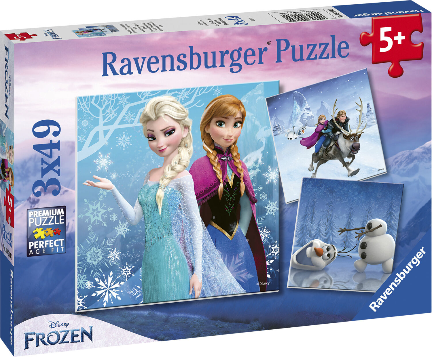 Ravnsburger 3*49 brikker ass