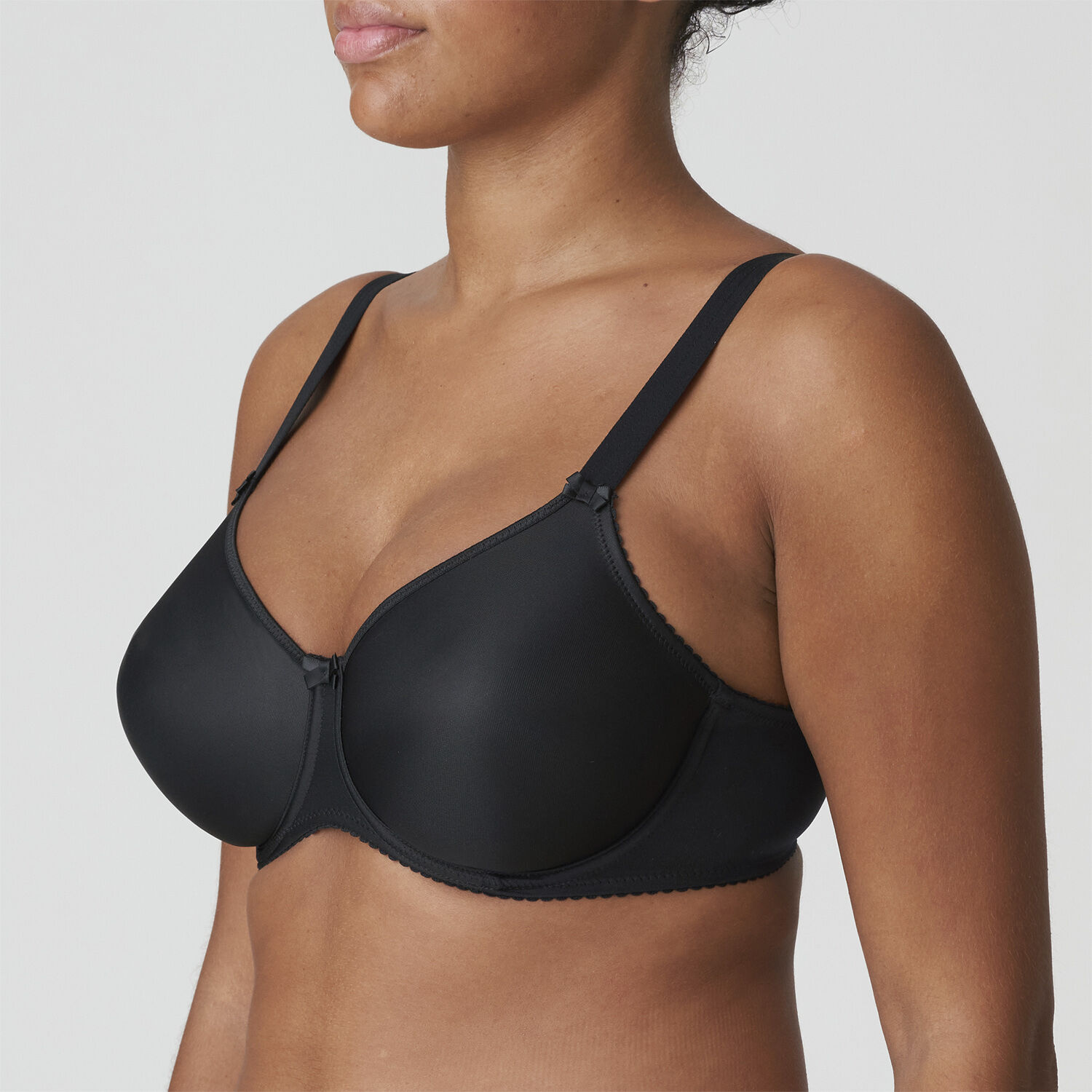 Satin non padded full cup seamless