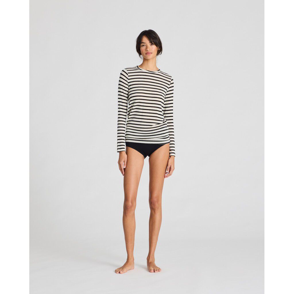 Thyra L/S Sailor Wool Top