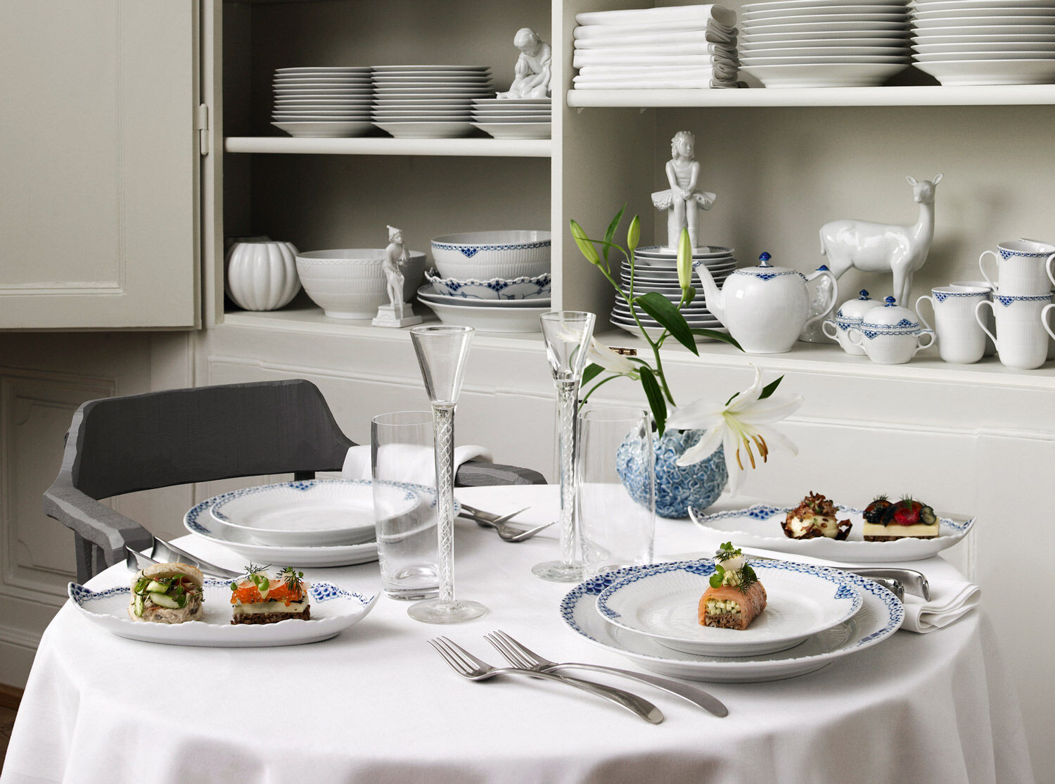 Prinsesse 27 cm. tallerken