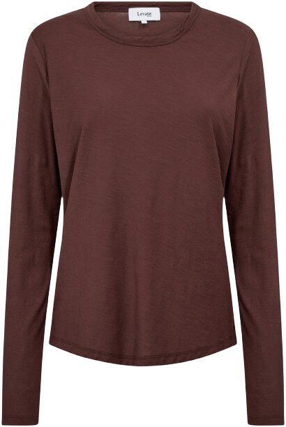 LR-ANY 3 T-shirt M&oslash;rk brun