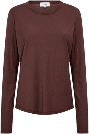 LR-ANY 3 T-shirt M&oslash;rk brun