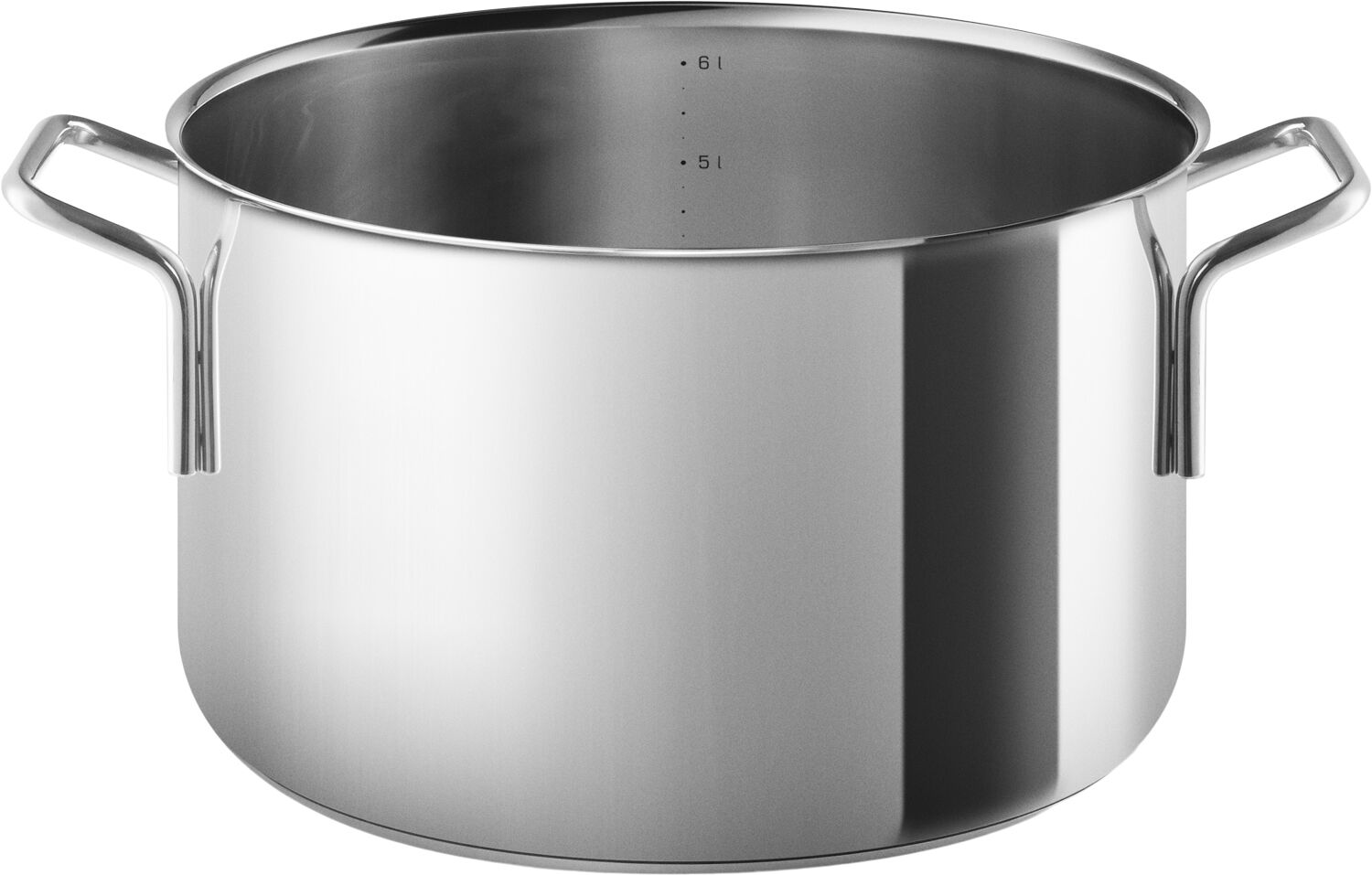 Stainless Steel Gryde 6,5 l 24 cm