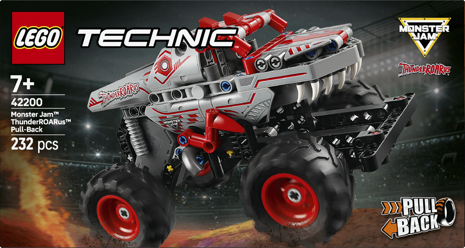 Monster Jam ThunderROARus pull-back 42200