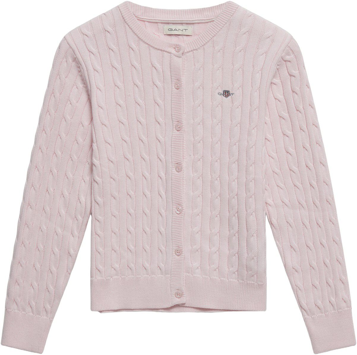 Shield Cable Knit Cardigan