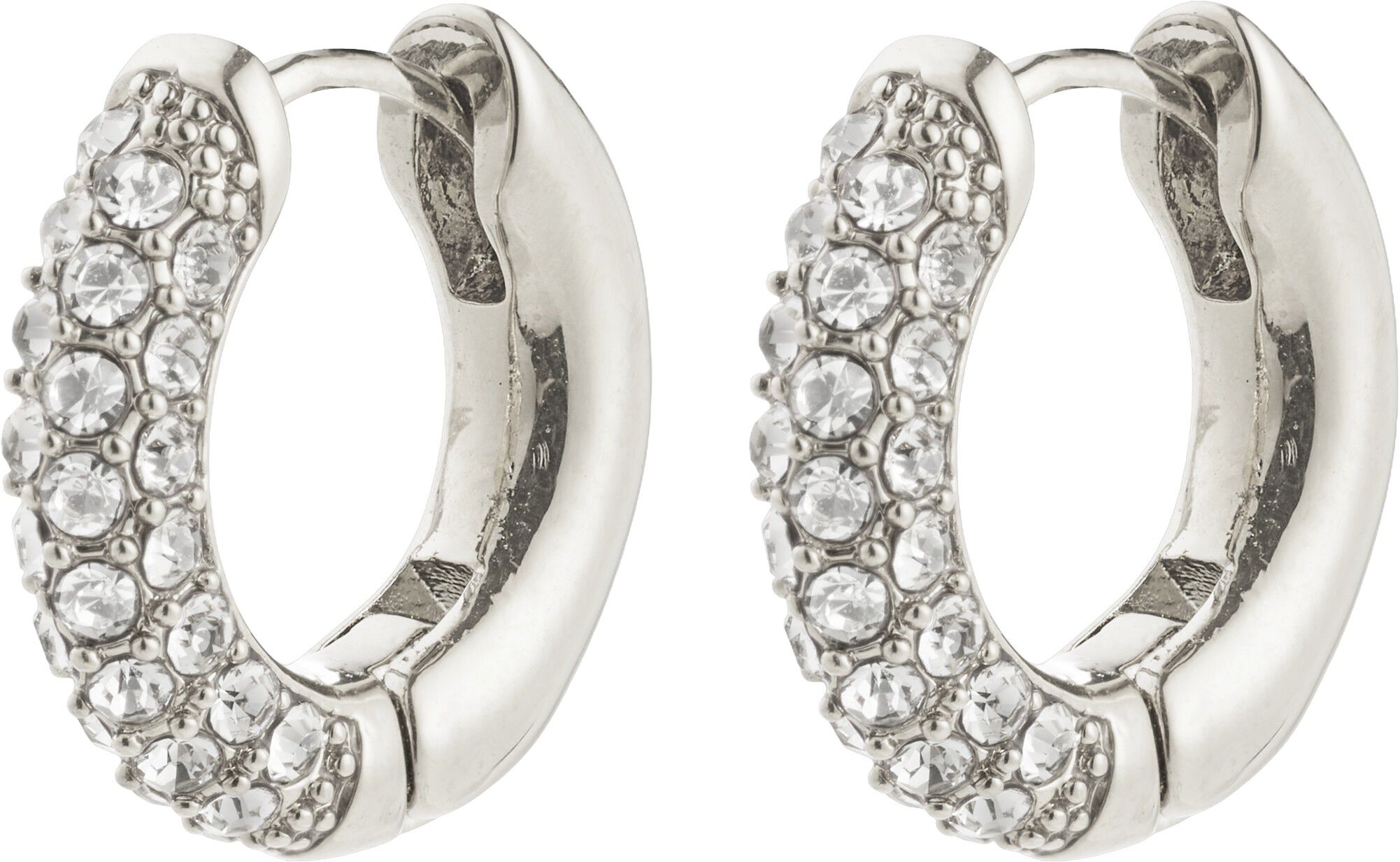 TATUM small hoops silver-plated