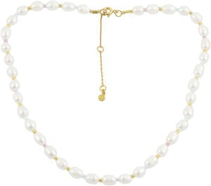 Pastel pearl necklace