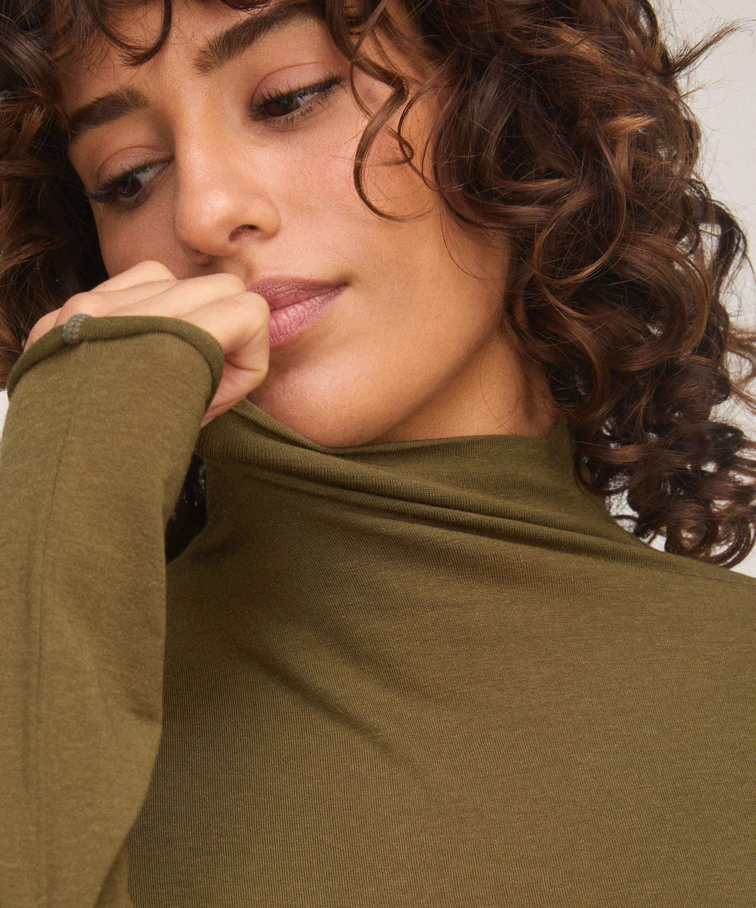 super soft Turtleneck shirt with Cashmere