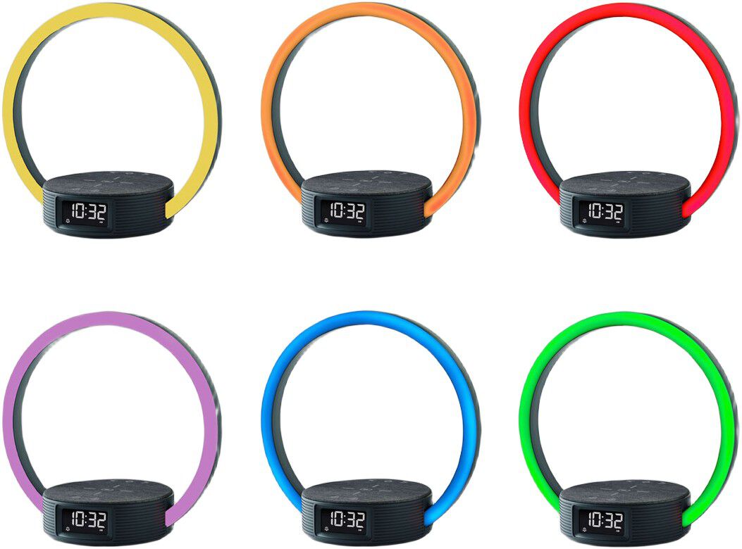 Wakeup Light med tr&aring;dl&oslash;s lader WL65