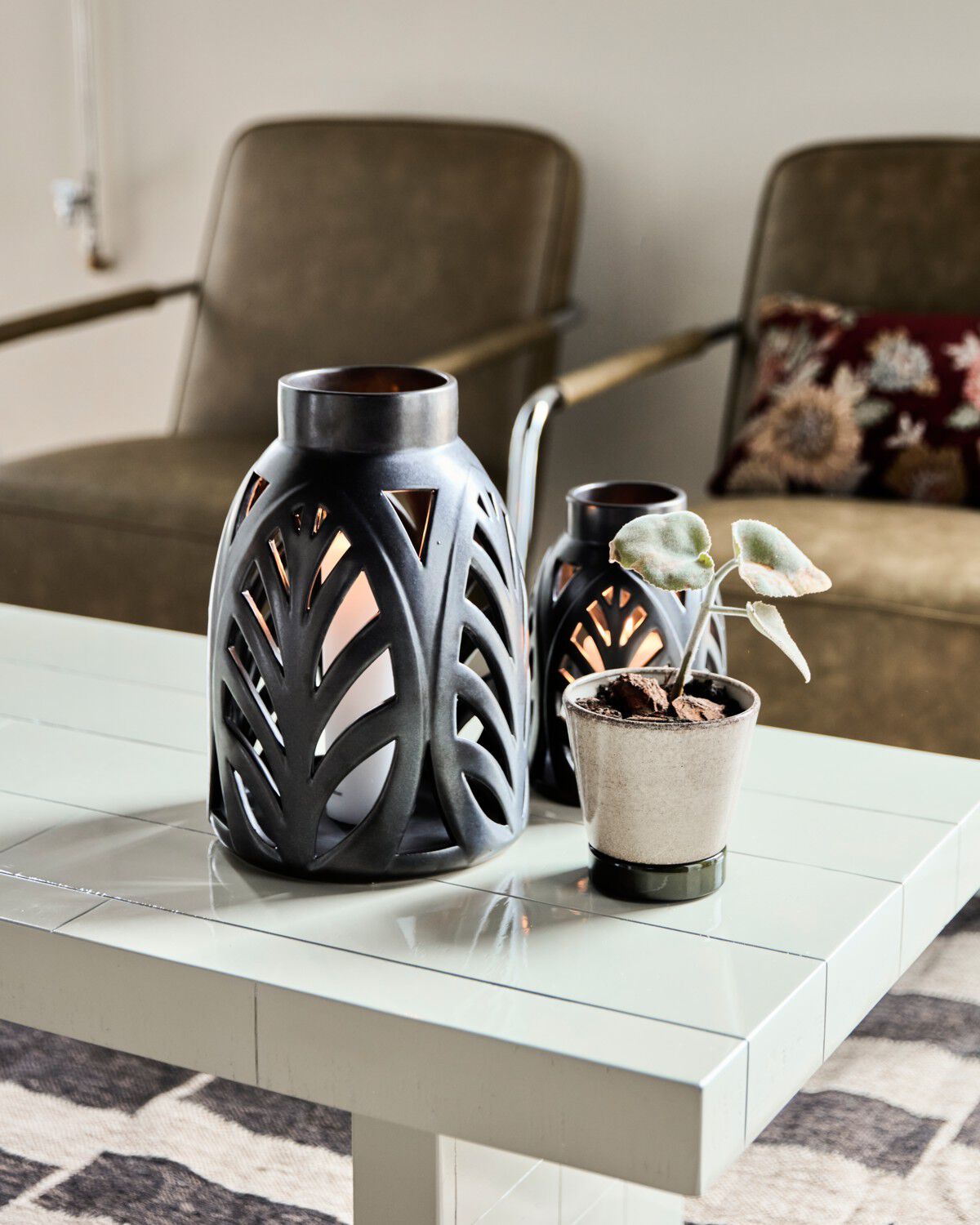 Lanterne, HDElm, Svart