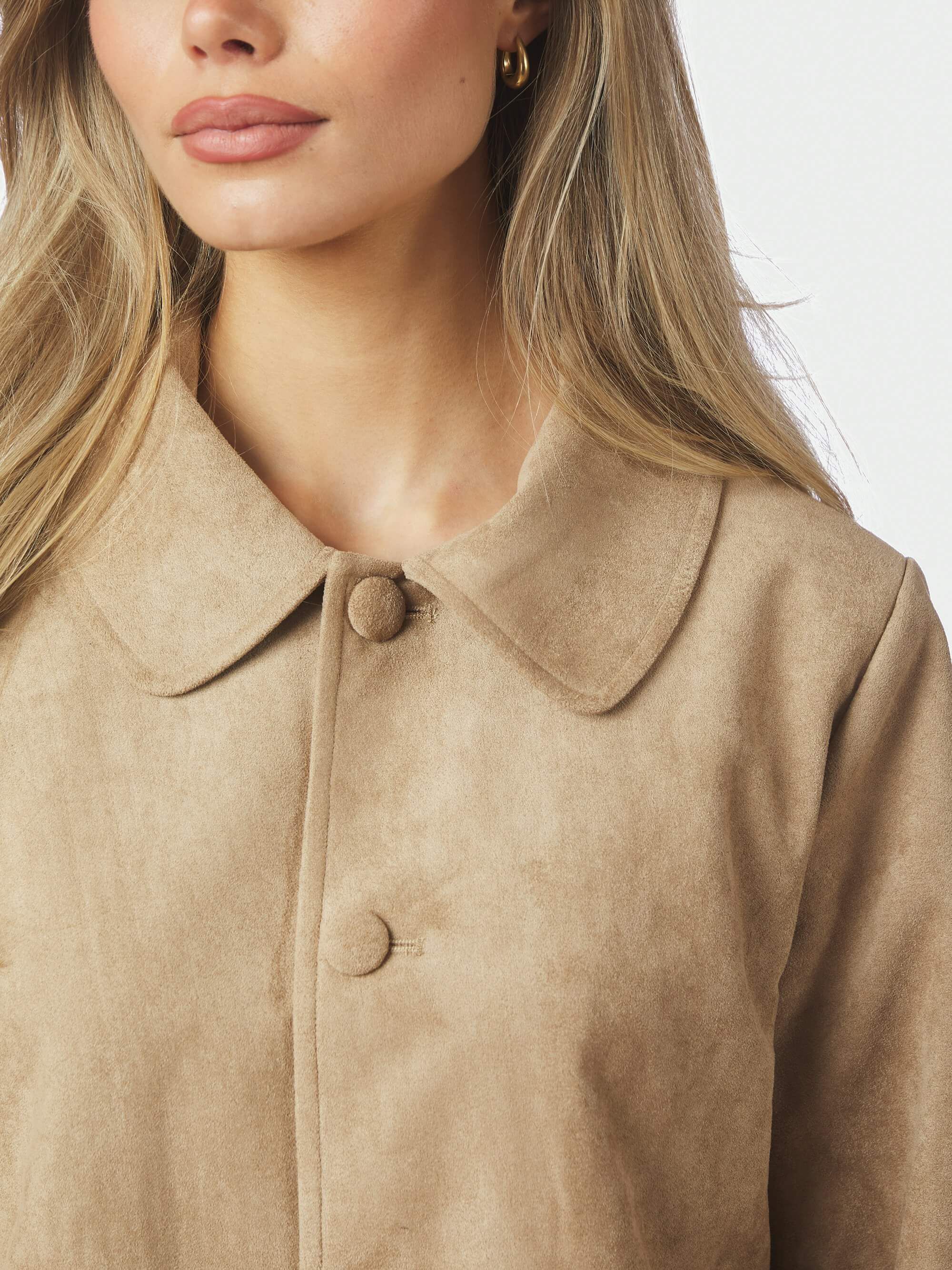 Nilo Faux Suede jacket