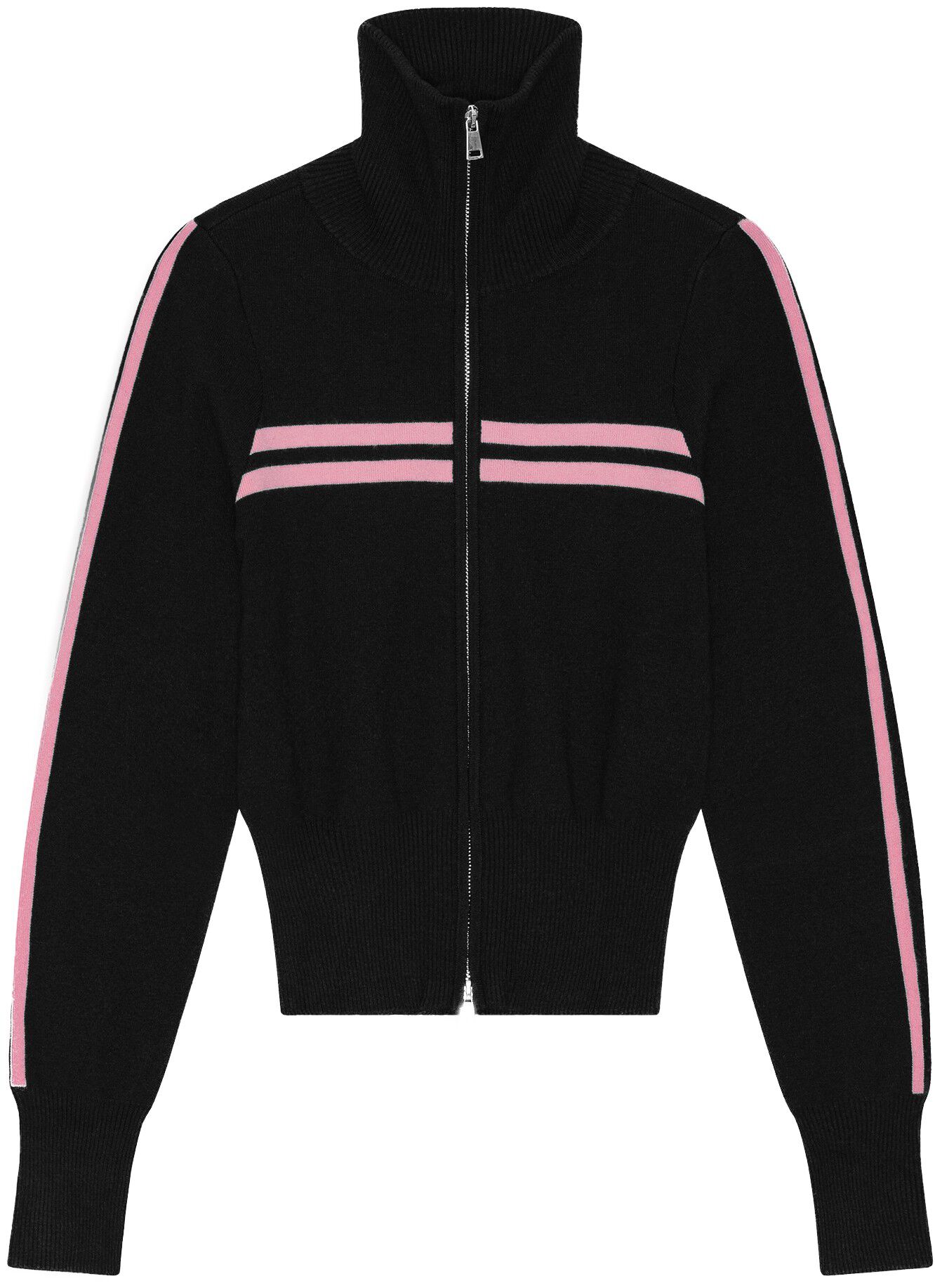Track Zip Knit Cardigan